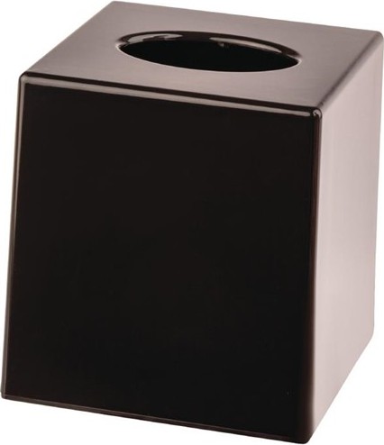  Bolero Black Cube Tissue Holder 