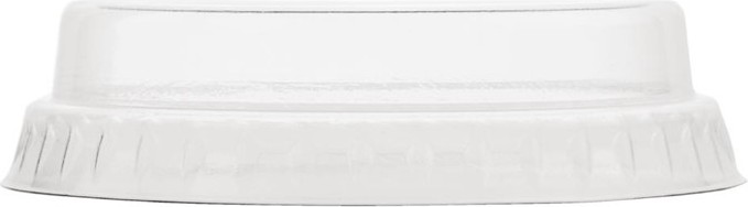 Vegware Compostable Flat Lids With No Hole 200ml / 7oz (Pack of 1000) 