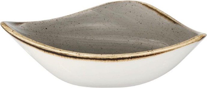  Churchill Stonecast Triangle Bowl Grey 153mm (Pack of 12) 