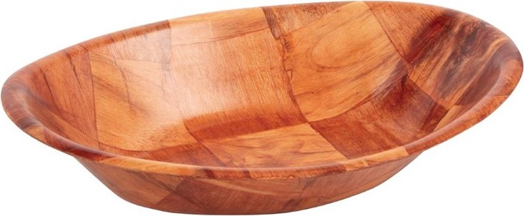  Olympia Oval Wooden Bowl Small 