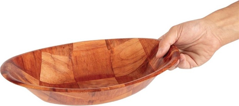  Olympia Oval Wooden Bowl Small 