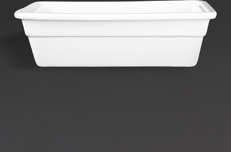 Olympia Whiteware 1/3 One Third Size Gastronorm 100mm 