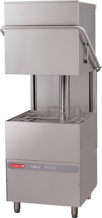  Gastro M Gastro-M 50 x 50 Maestro Pass Through Dishwasher 230V With Drain Pump, Soap Dispenser and Break Tank 