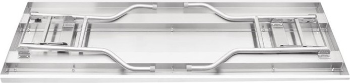  Vogue Stainless Steel Folding Work Table 1220x610x780 