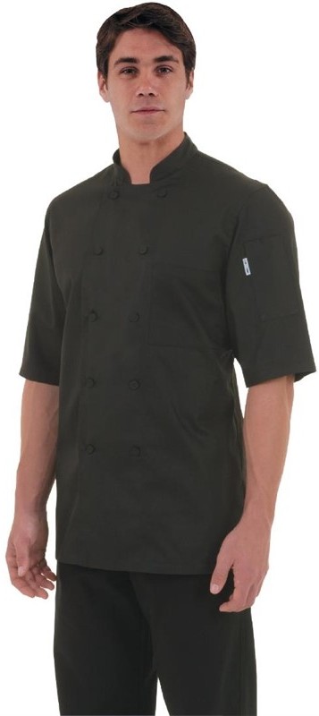  Chef Works Montreal Cool Vent Unisex Chefs Jacket Black 
