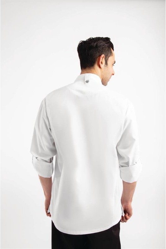  Chef Works Unisex Hartford Lightweight Chef Jacket White 