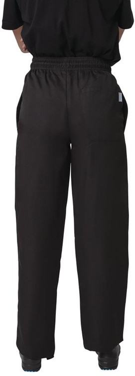  Whites Vegas Chef Trousers Polycotton Black - 