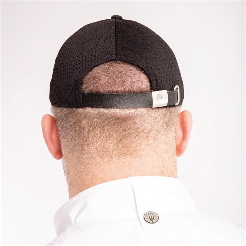  Chef Works Cool Vent Baseball Cap with Grey 