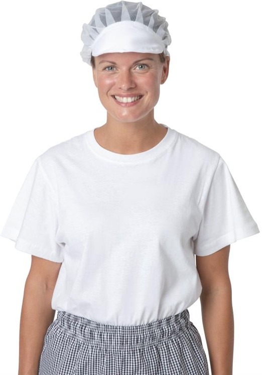  Whites Net Peaked Hat White 