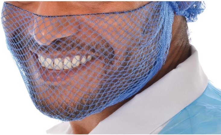  Lion Haircare Beard Snood Light Blue (Pack of 50) 