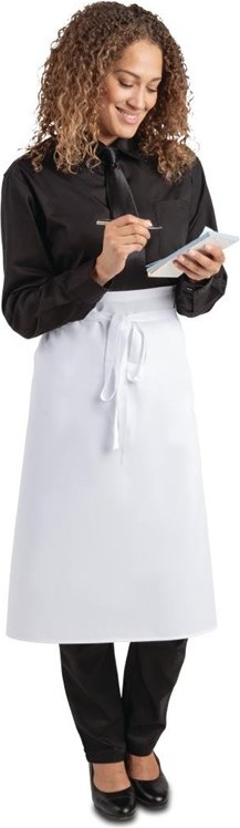  Whites Regular Waist Apron White 