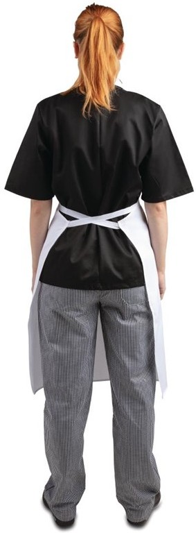  Whites Bib Apron Polycotton White 