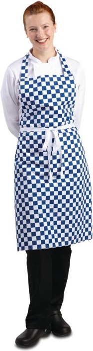  Whites Bib Apron Blue And White Check 