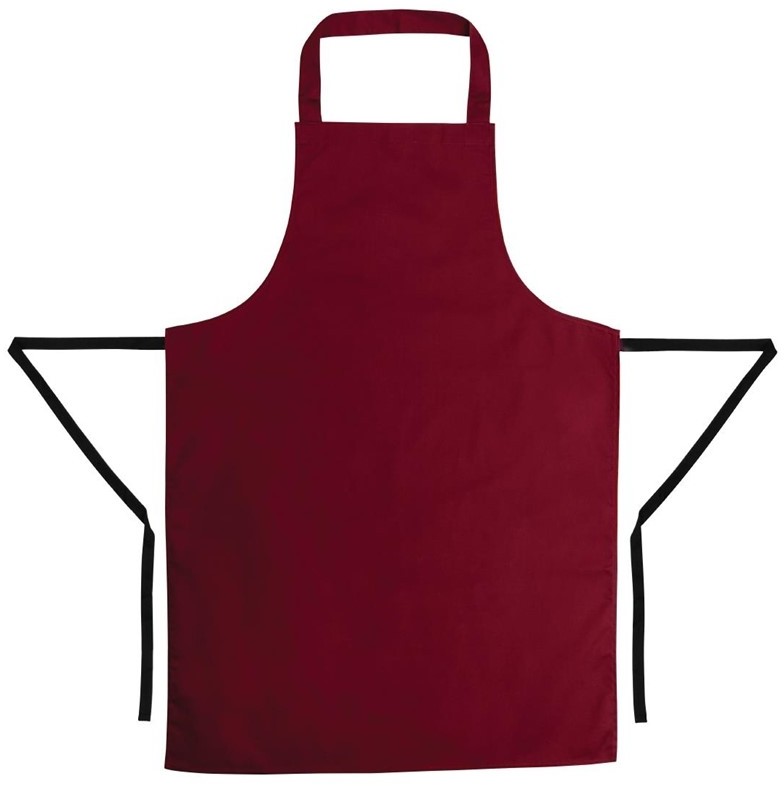  Whites Bib Apron Burgundy 