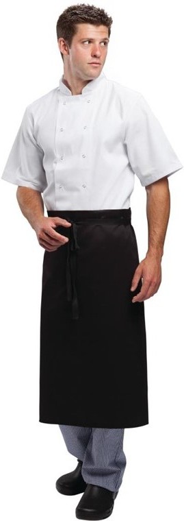  Whites Regular Waist Apron Black 