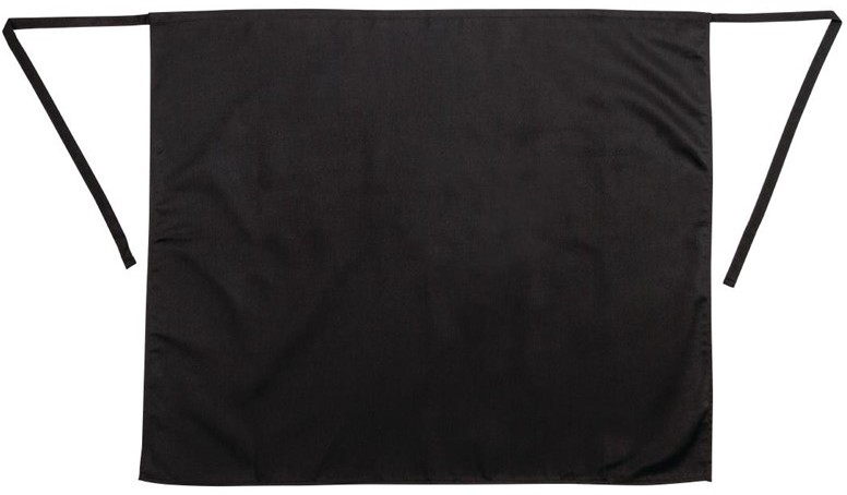  Whites Regular Waist Apron Black 