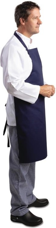  Whites Bib Apron  Navy Blue 