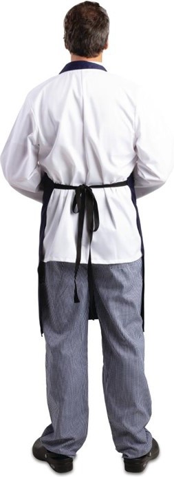  Whites Bib Apron  Navy Blue 