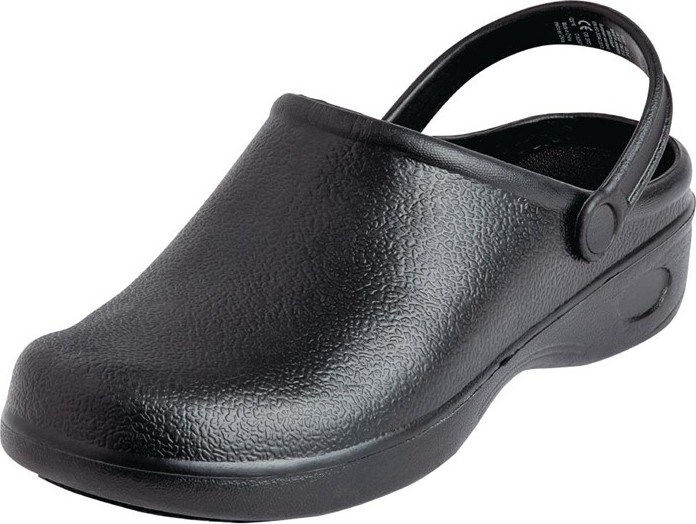  Slipbuster Chefs Clog Black 