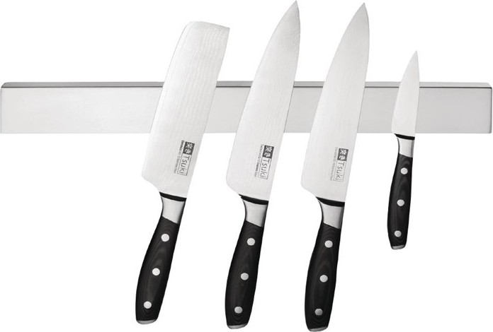  Vogue Stainless Steel Magnetic Knife Rack 450mm 