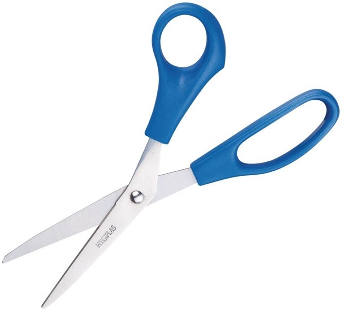  Hygiplas Blue Colour Coded Scissors 