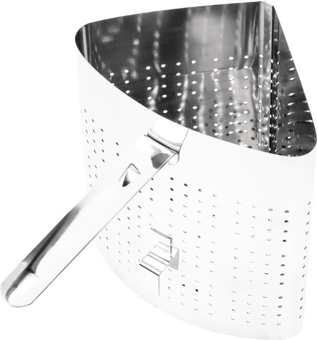  Vogue Stainless Steel Pasta Basket 9 x 7.8 x 13" 