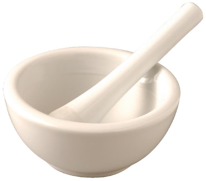  Vogue Porcelain Pestle and Mortar 