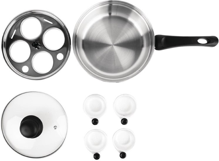  Vogue Stainless Steel Egg Poacher 200mm 