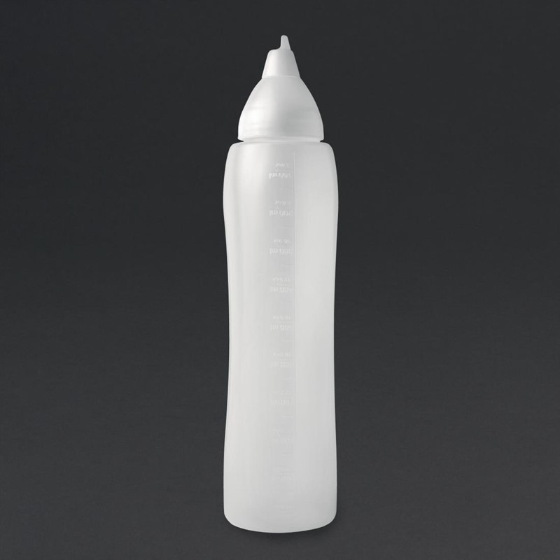  Araven Clear Non-drip Sauce Bottle 35oz 