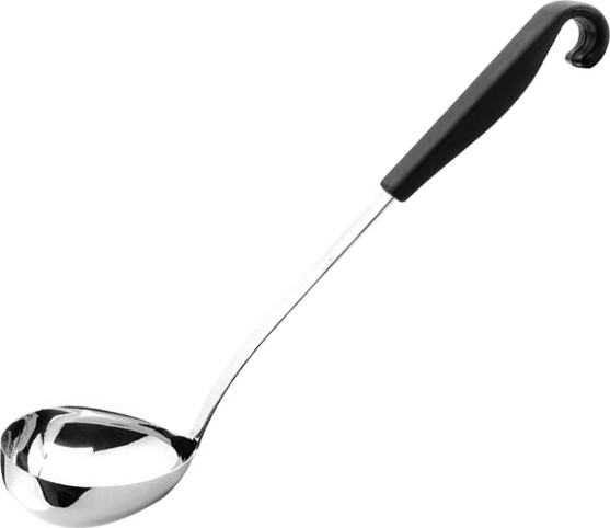  Vogue Black Handled Ladle 340mm 