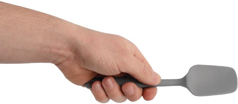  Vogue Silicone High Heat Mini Spatula Grey 