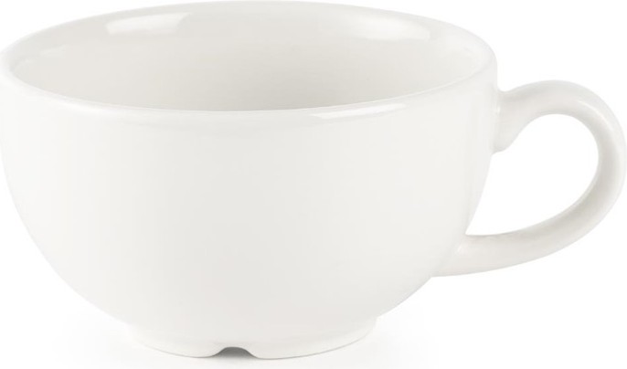  Churchill Plain Whiteware Cappuccino Cups 227ml (Pack of 24) 