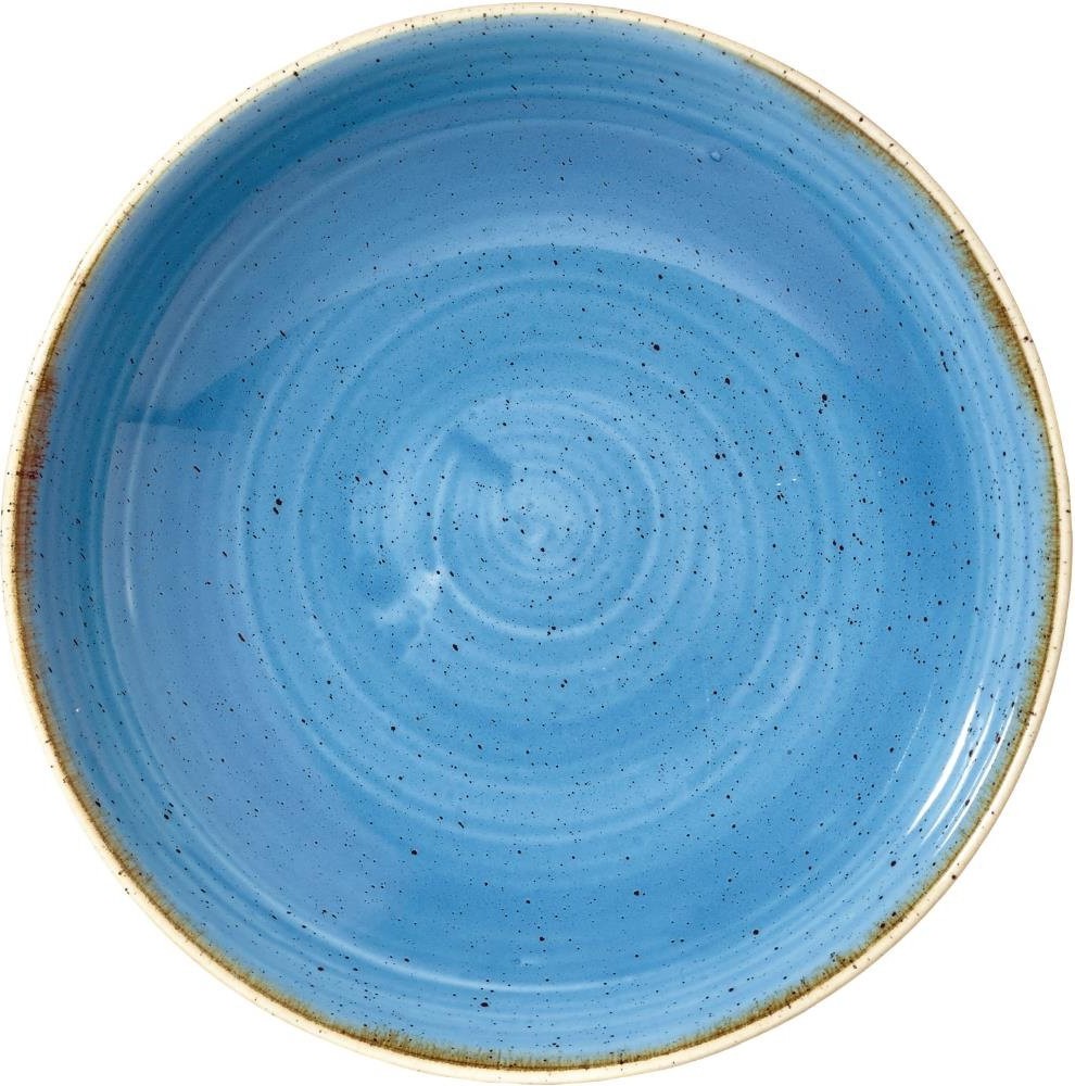  Churchill Stonecast Round Coupe Bowl Cornflower Blue 184mm (Pack of 12) 
