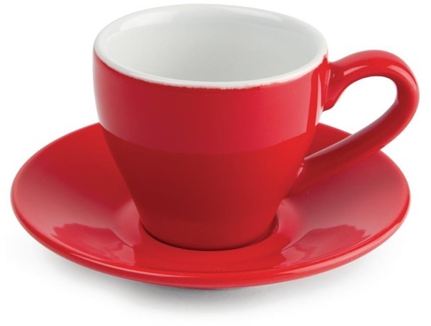  Olympia Cafe Espresso Cups Red 100ml (Pack of 12) 