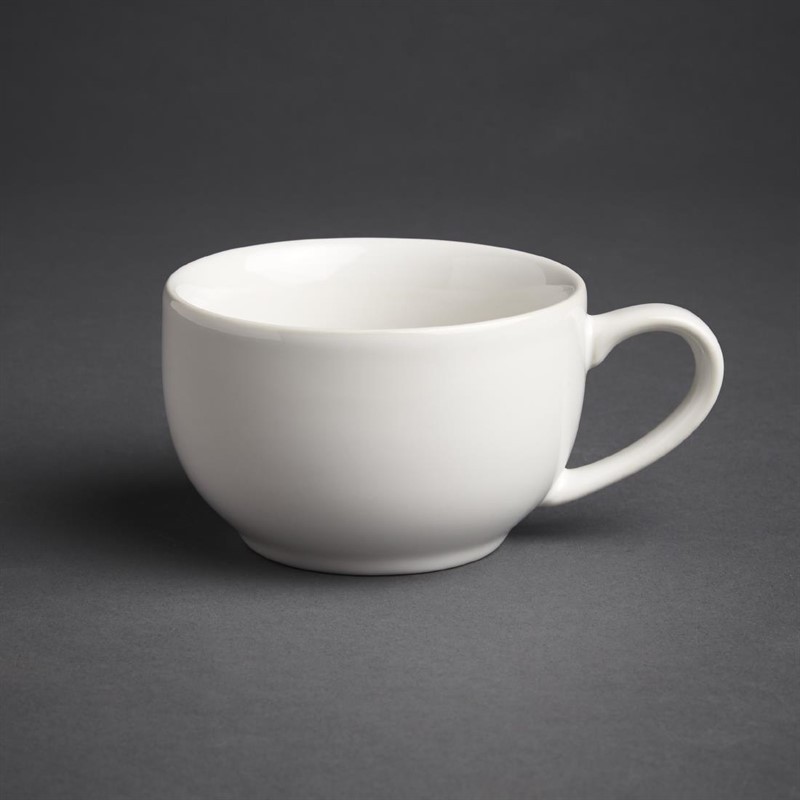  Olympia Cafe Coffee Cups White 228ml (Pack of 12) 