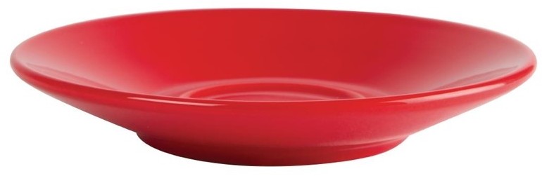  Olympia Cafe Espresso Saucers Red 116.5mm (Pack of 12) 