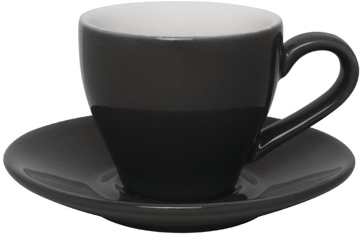  Olympia Cafe Espresso Saucers Charcoal 116.5mm (Pack of 12) 