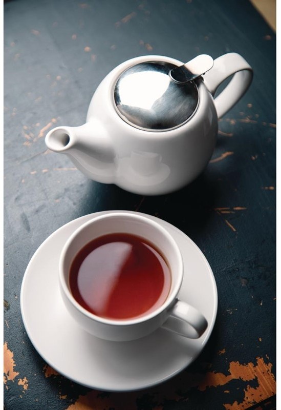  Olympia Cafe Teapot 510ml White 