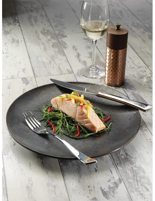  Olympia Fusion Round Coupe Plate 270mm (Pack of 4) 