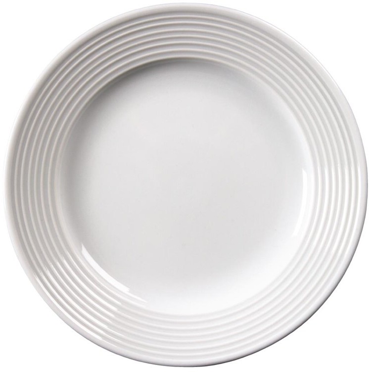 Olympia Linear Wide Rimmed Plates 150mm (Pack of 12) 