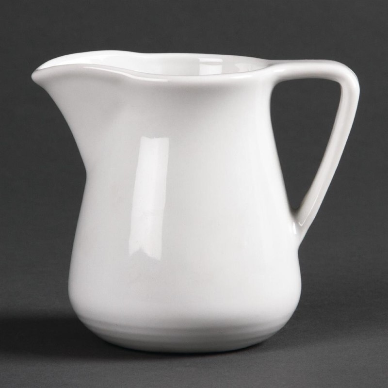  Olympia Linear Cream Jugs 137ml (Pack of 12) 