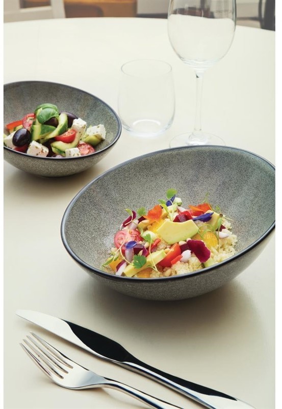  Olympia Mineral Sloping Bowl 135mm (Pack of 6) 