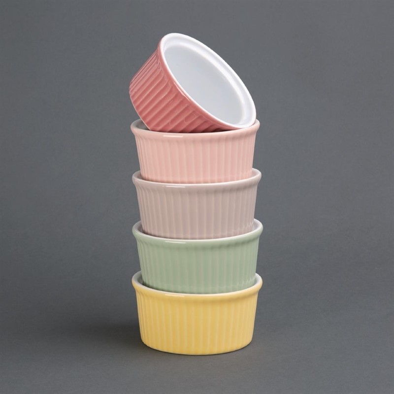  Olympia Pastel Ramekin Green 145ml (Pack of 12) 