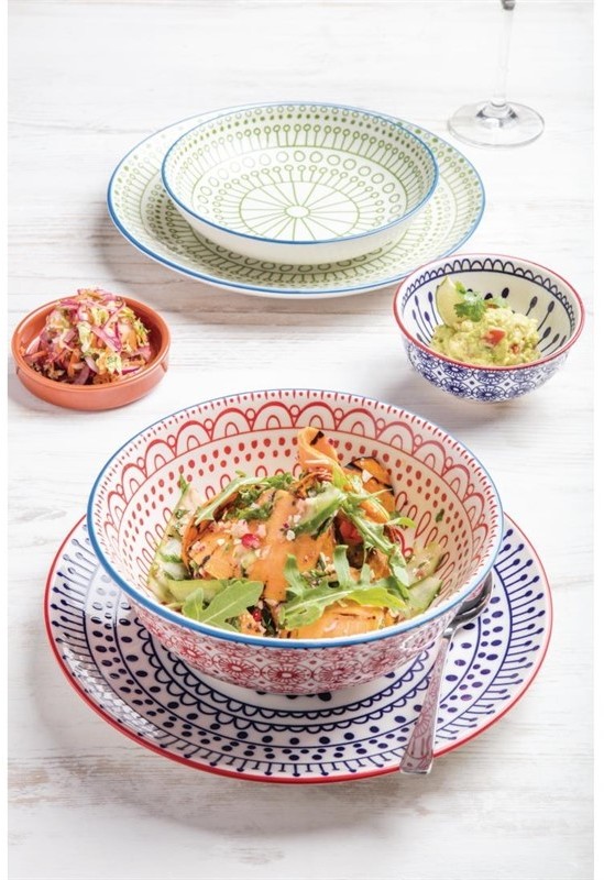  Olympia Rustic Mediterranean Dish (Pack of 6) 