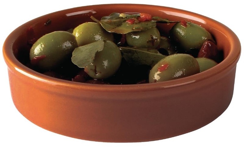  Olympia Rustic Mediterranean Large Dishes 134mm (Pack of 6) 