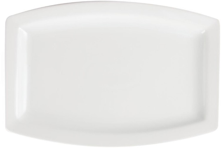  Olympia Whiteware Rectangular Plates 320mm (Pack of 6) 