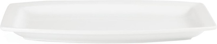  Olympia Whiteware Rectangular Plates 320mm (Pack of 6) 
