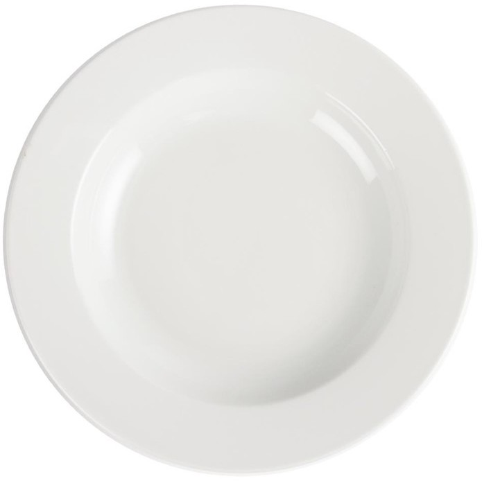  Olympia Whiteware Deep Plates 270mm 2Ltr (Pack of 6) 