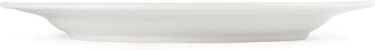  Olympia Whiteware Wide Rimmed Plates 280mm (Pack of 6) 