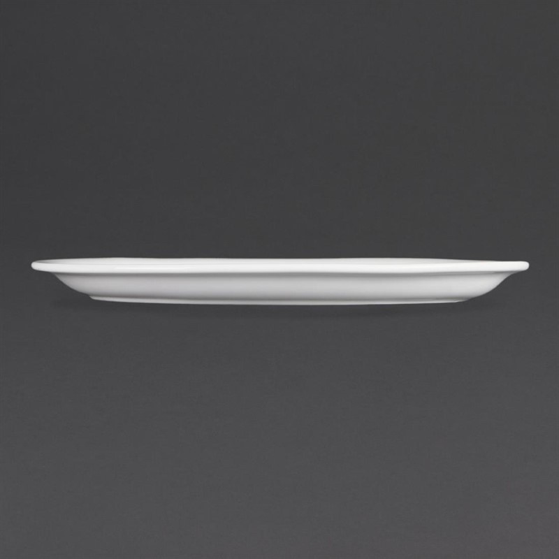  Olympia Whiteware Oval Platters 295mm (Pack of 6) 